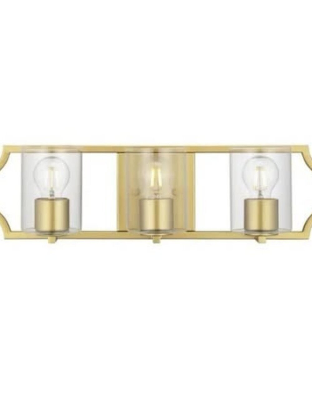 Teigen 23.5-in 3 - Light Gold Traditional Vanity light